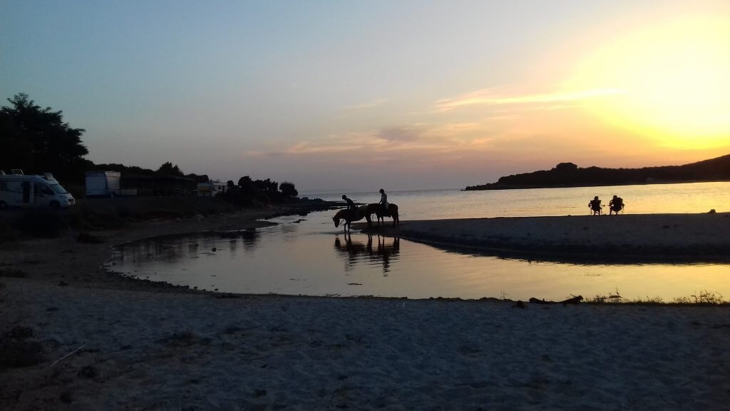Reiturlaub in Griechenland - Reiten am Meer