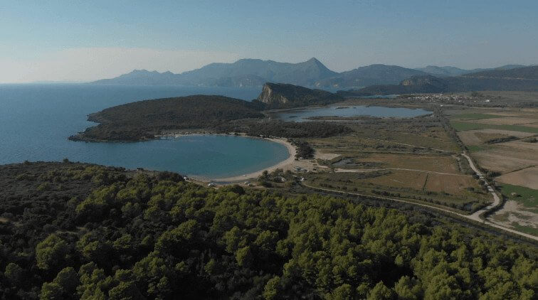 griechenland reiten am meer